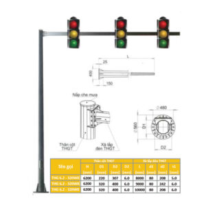 Cột tín hiệu giao thông – MS4
